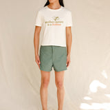"MOTHER NATURE" Slim Fit Cotton T-Shirt